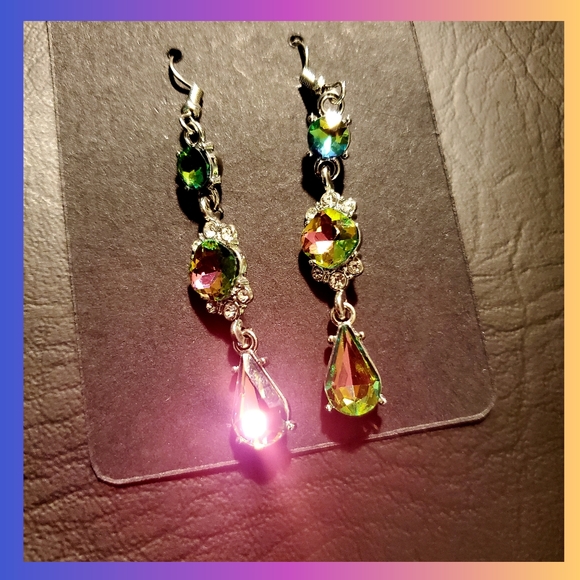 Iridescent Earrings - Picture 4 of 4